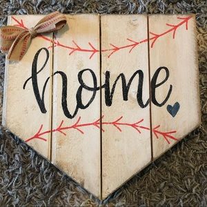 Home Decor sign - baseball theme